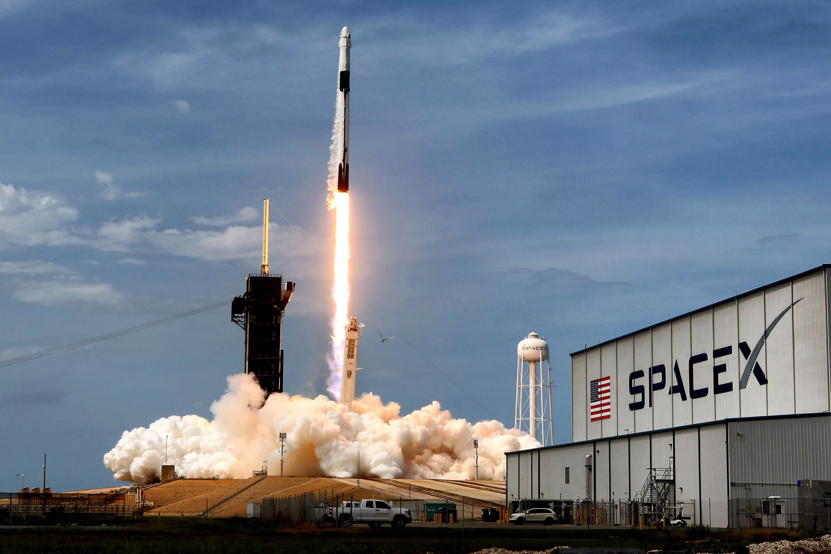 SpaceX после одобрения FAA уже занимается строительством стартовой площадки для суперкорабля Starship 