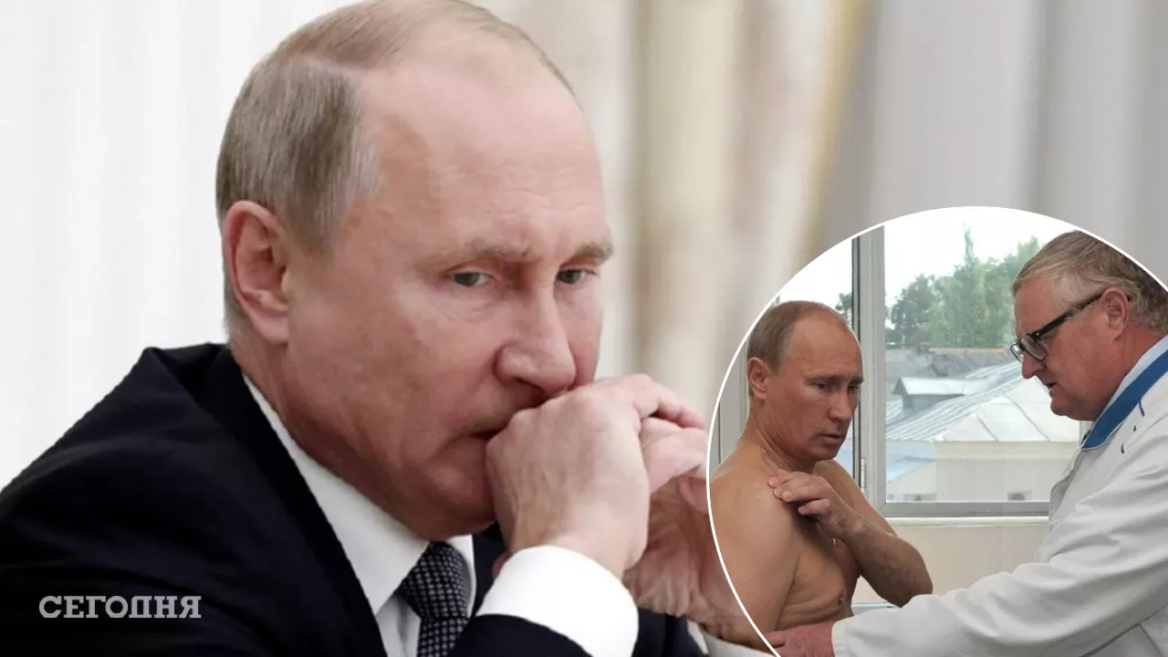 Після появи в Мережі інформації, що у Путіна нетримання сечі, особисті лікарі диктатора пояснили, що він останнім часом перенервував