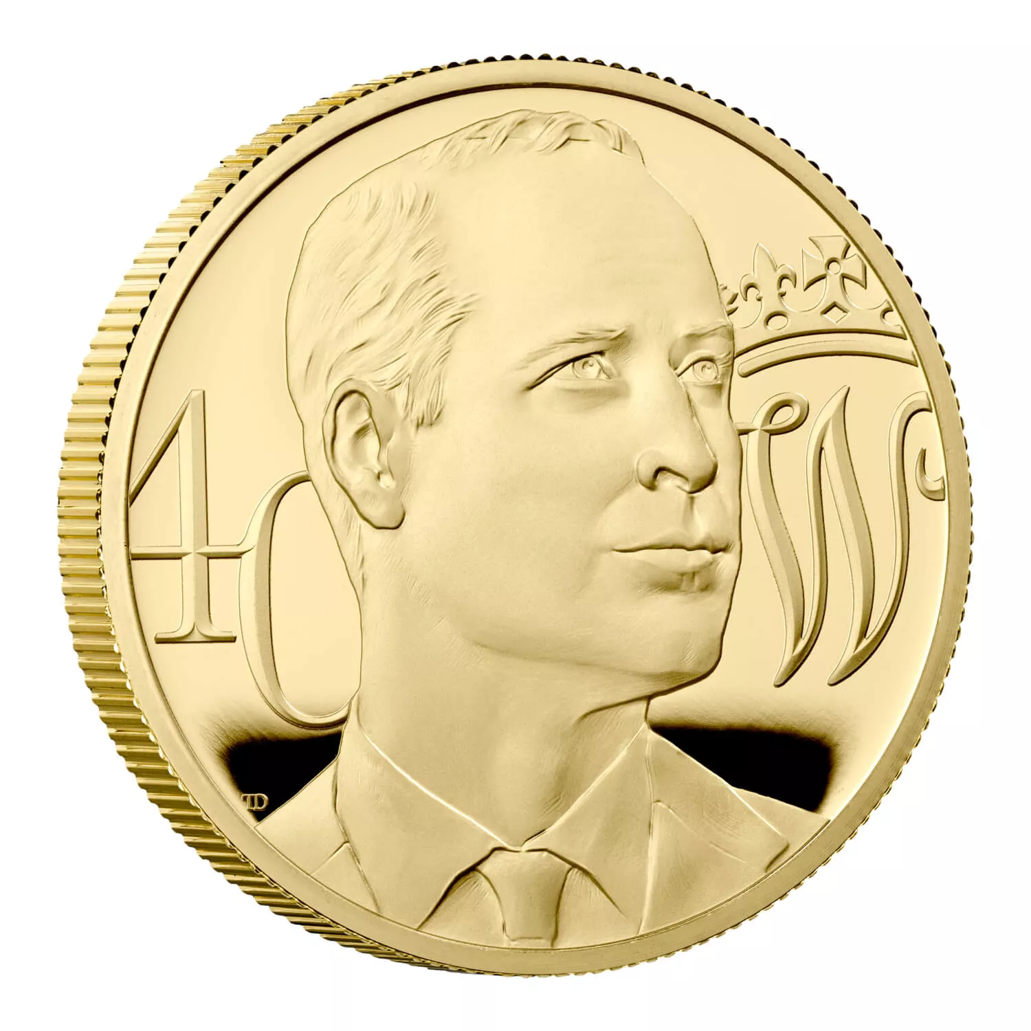 Золотая юбилейная монета Королевского монетного двора