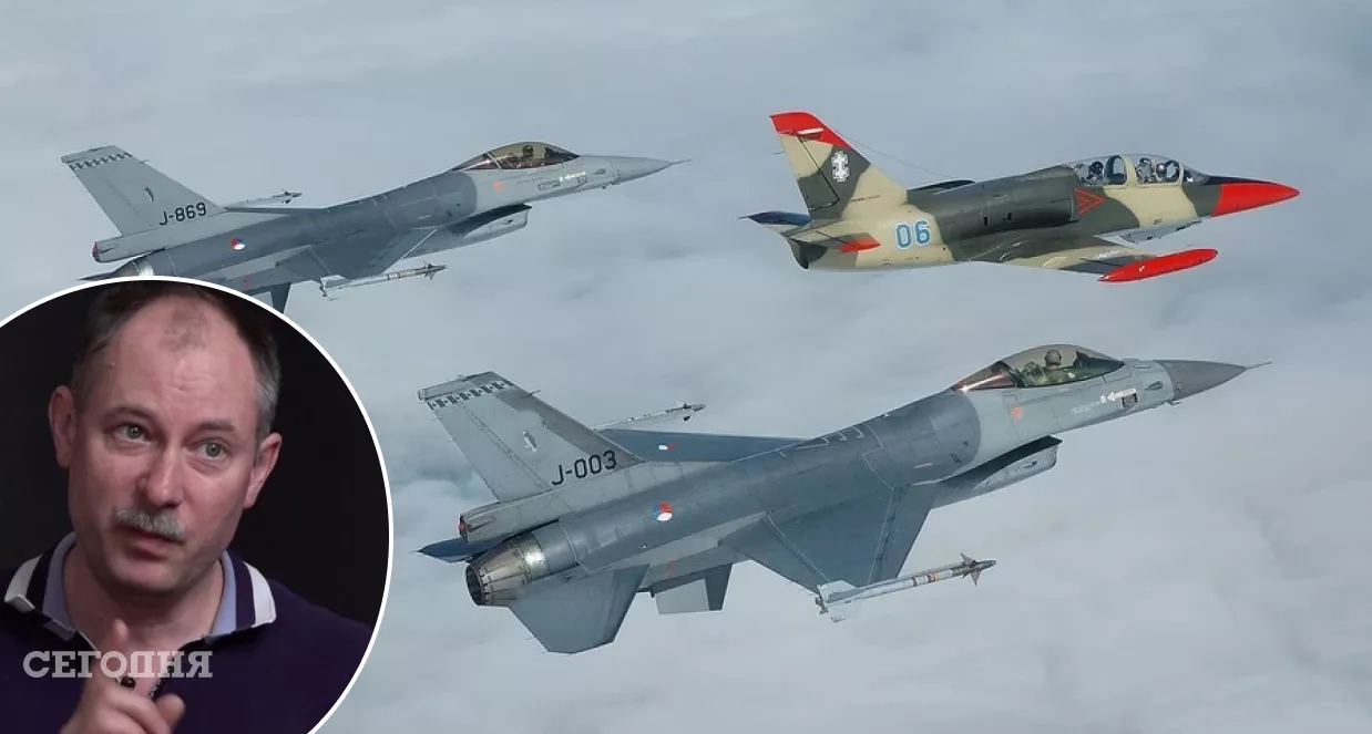 Олег Жданов: "Літаки НАТО накриють всю Росію до Москви". Фото: колаж "Сьогодні"
