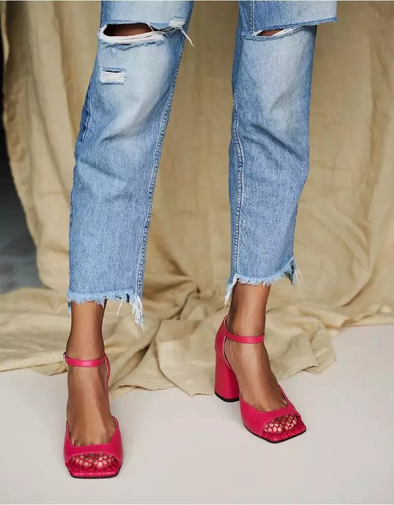 Туфли розового цвета с сеточкой tm ByMe (2072 грн)