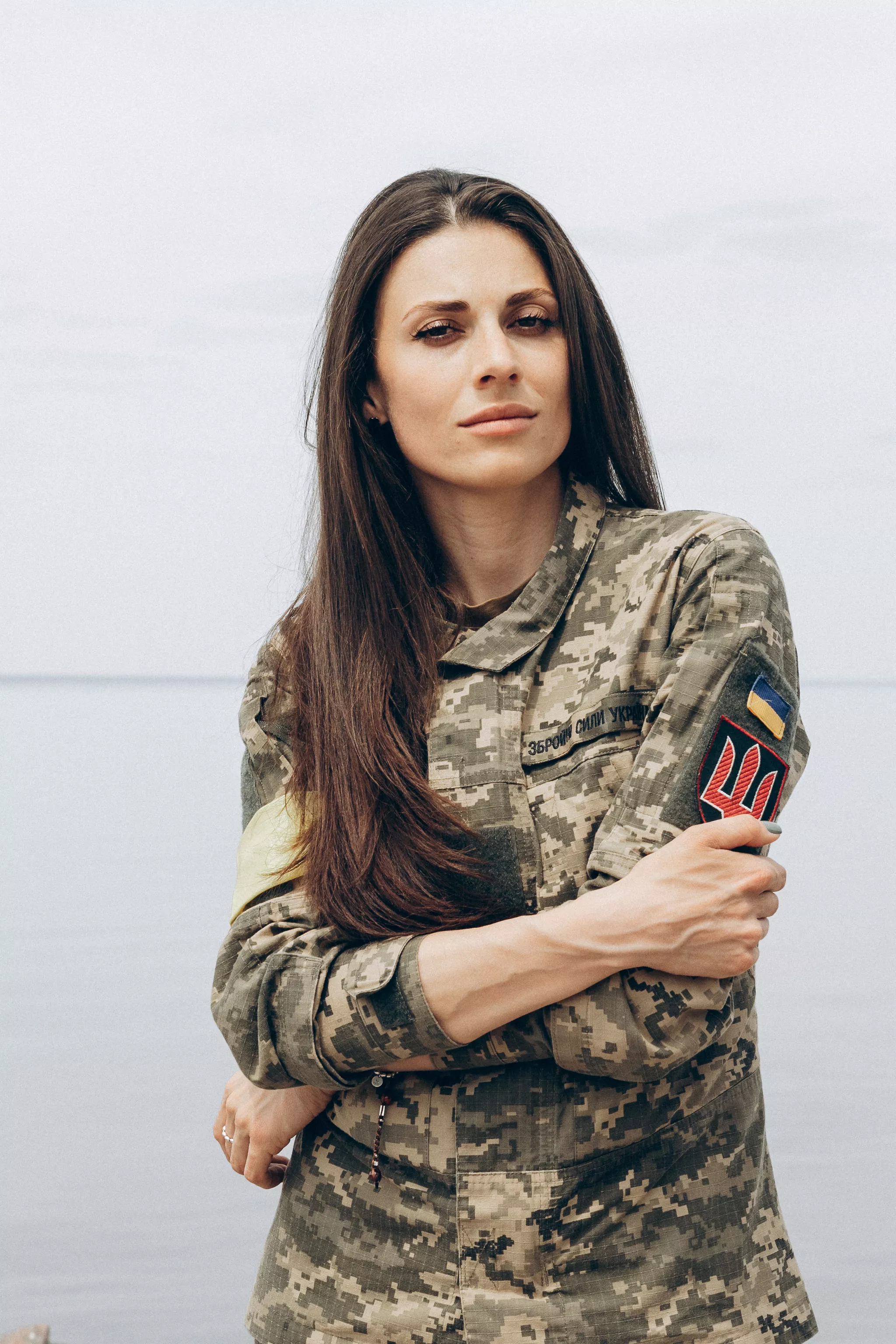 Офіцерка Збройних сил України, військова психологиня Вікторія Кравченко