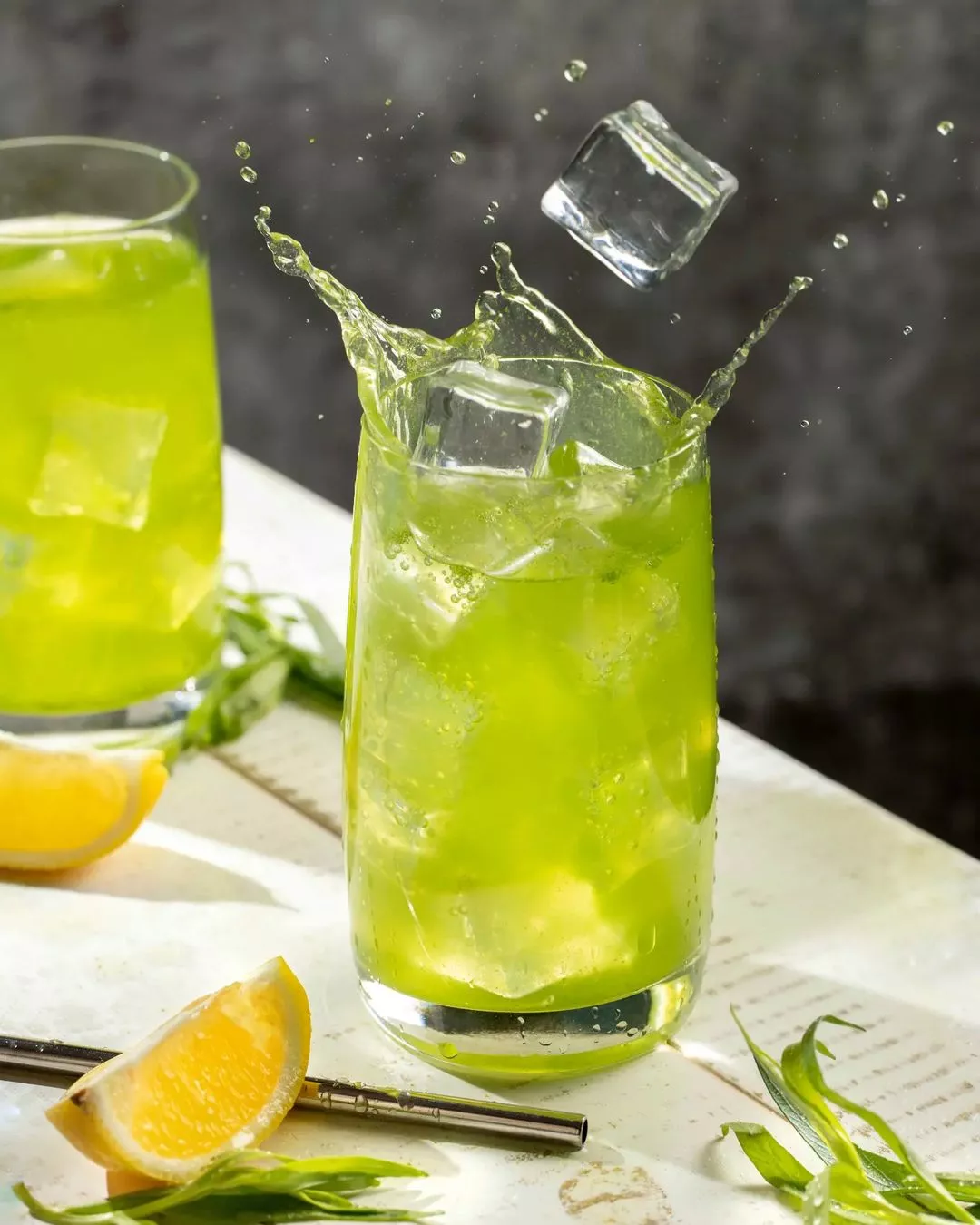 Тархун с лимоном, рецепт домашнего напитка