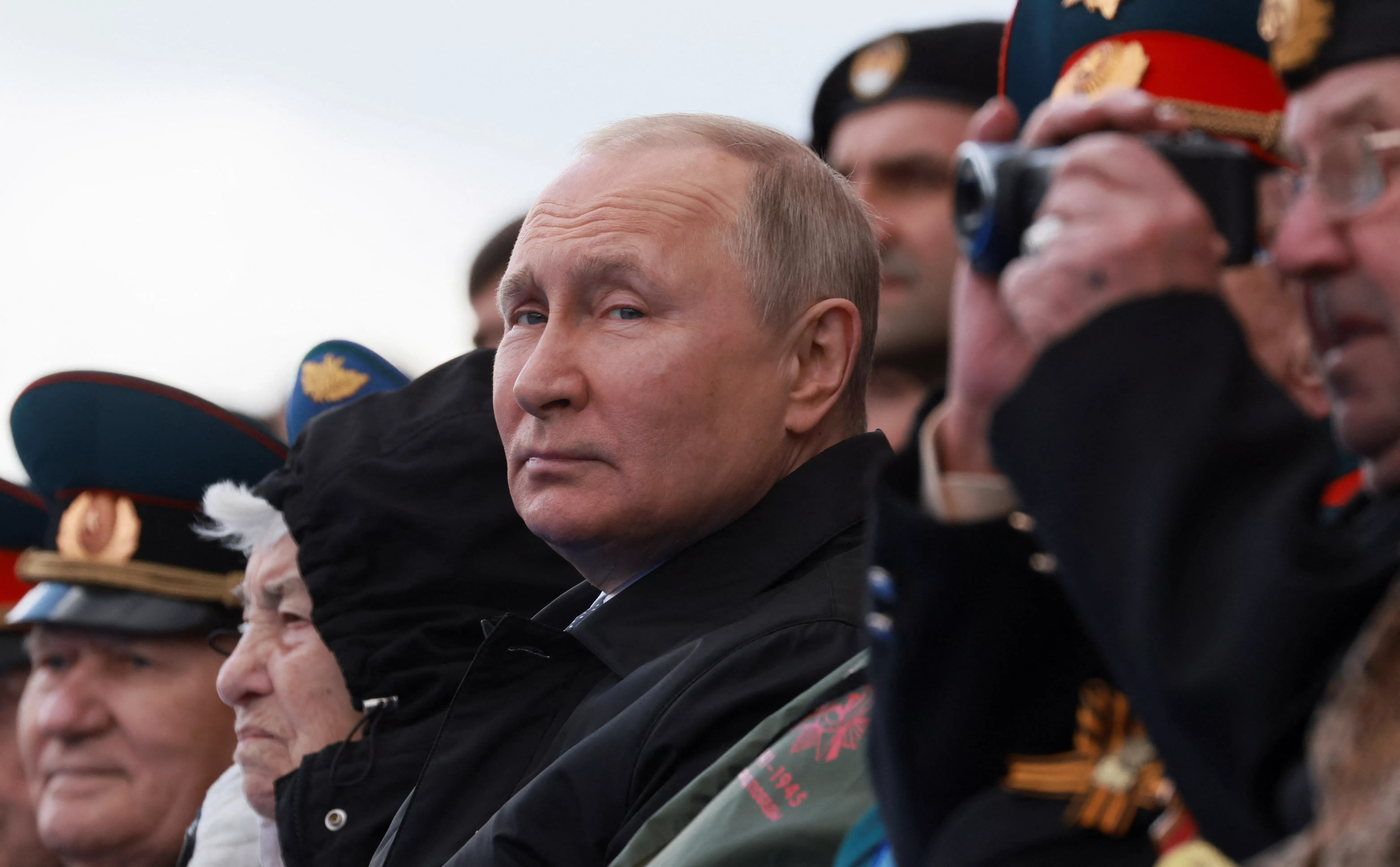 Путин на параде 9 мая 2022 году в Москве / Фото Reuters