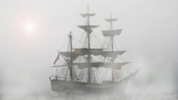 
Старовинний корабель. Фото: pixabay