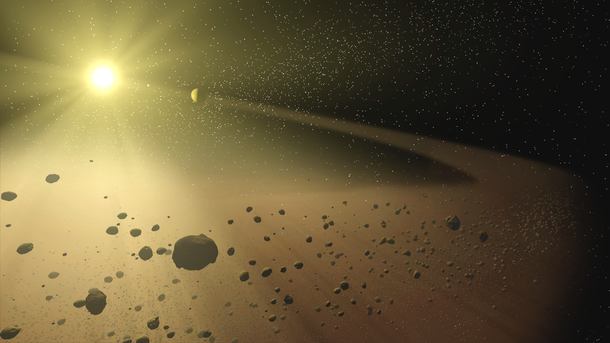 Астероиды могут быть остатками мертвых планет. Фото: NASA.gov