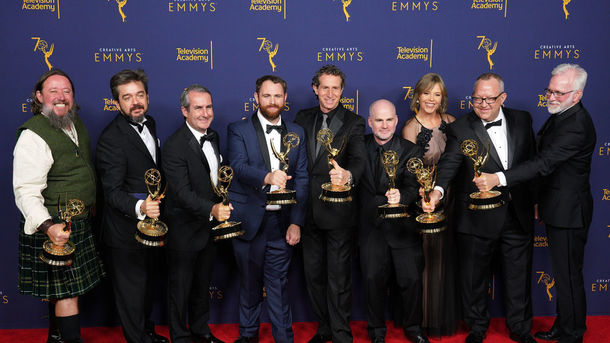 Команда "Игры престолов" на церемонии вручения премии Creative Arts Emmys-2018