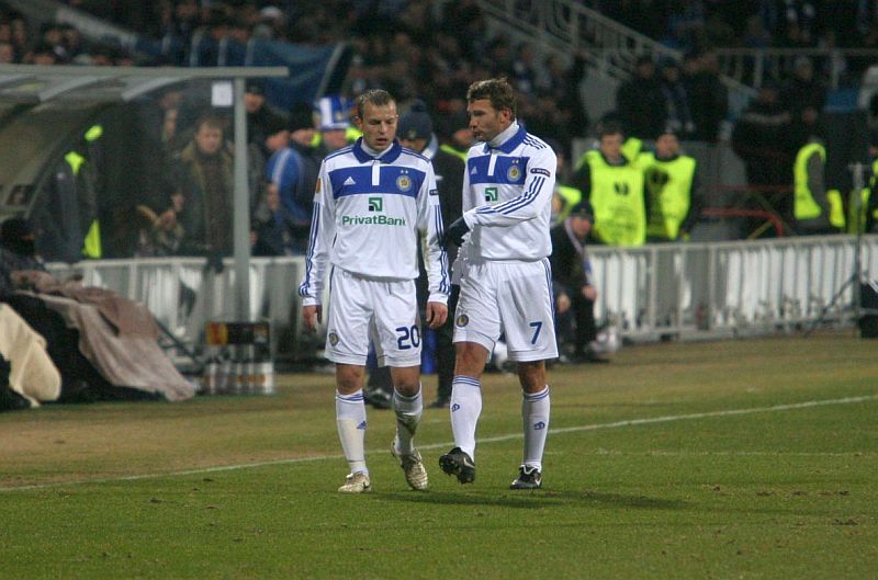 Гол + гол. Гусев и Шева забивают во всех матчах еврокубков в 2011!