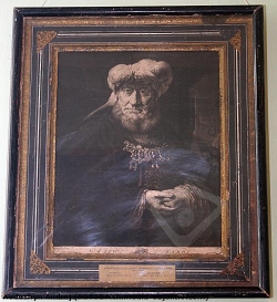 Рембрандт. "Портрет раввина"