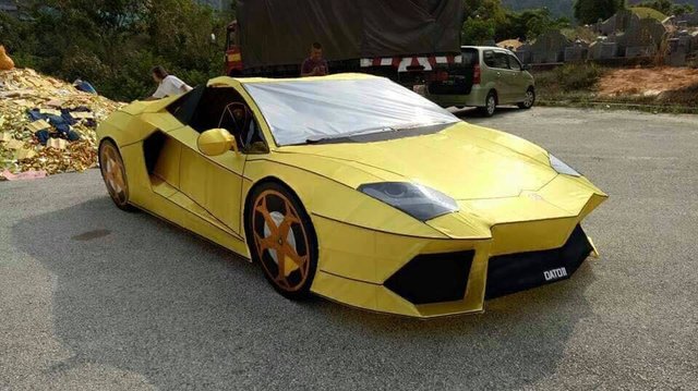 Одессит собственноручно создал копию Lamborghini