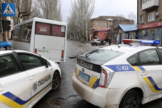 ДТП в городе Славянск. Фото: полиция