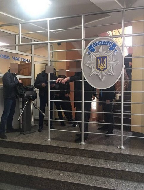 Во время задержания. Фото: пресс-служба СБУ