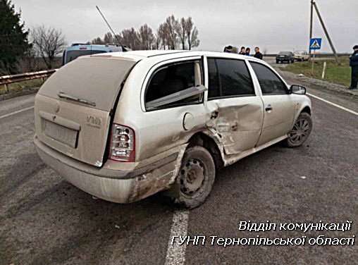 На месте аварии. Фото: tp.npu.gov.ua