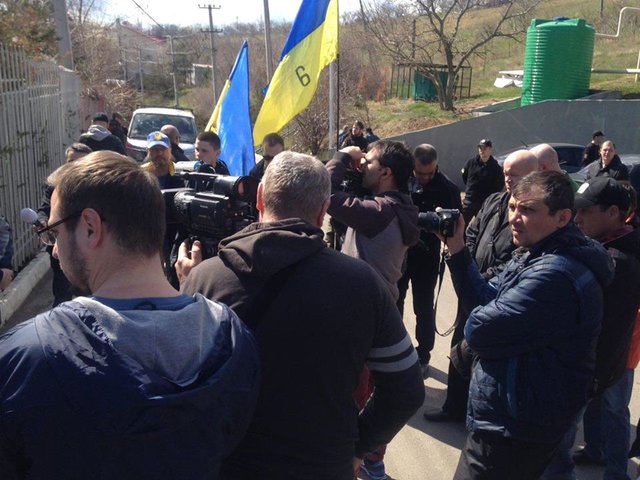 Активисты "Автомайдана". Фото: facebook.com/AutomaidanOdesa.ua