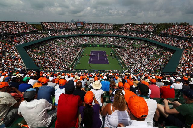 Финал Мастерса в Майами. Федерер – Надаль. Фото AFP
