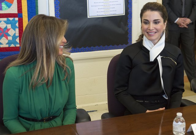 <p>Меланія Трамп зустрілася з королевою Йорданії. Фото: AFP</p>