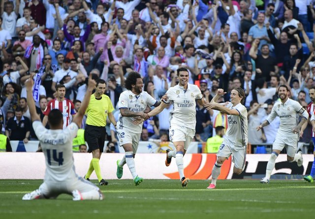 <p>"Реал" – "Атлетіко" – 1:1. Фото AFP</p>