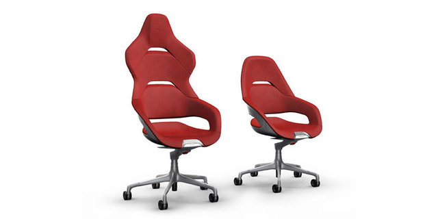 Ferrari разработал первое в своей истории офисное кресло. Фото: poltronafrau.com