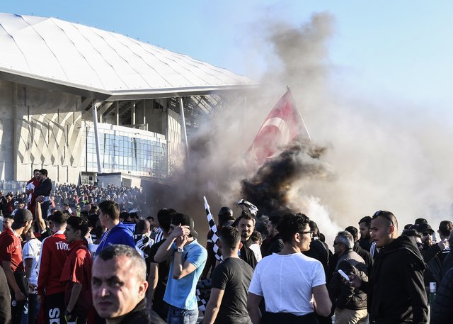 Перед матчем "Лион" – "Бешикташ". Фото AFP