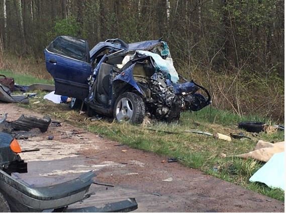 <p>Аварія сталася на 240 км автотрасси Киев &ndash; Ковель</p>
