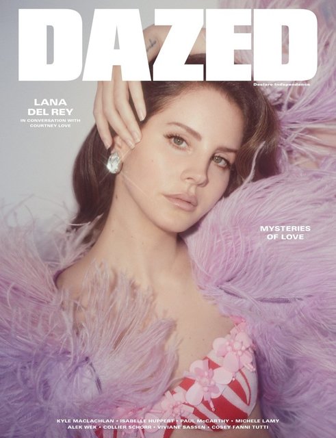 Лана Дель Рей в фотосессии для Dazed Magazine