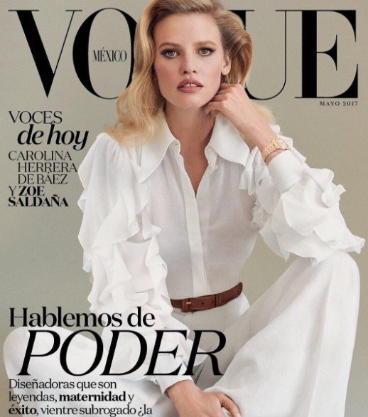 Лара Стоун снялась в стильной фотоистории для Vogue Мексика