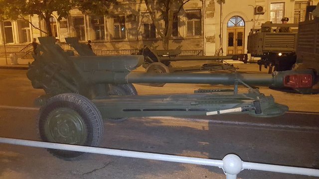 Россияне показали военную технику. Фото: соцсети