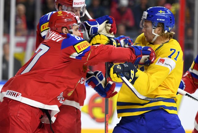 <p>Швеция – Россия – 1:2. Фото AFP</p>