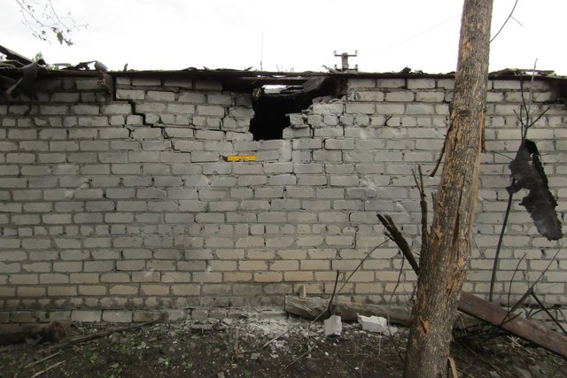 Боевики обстреляли город Попасная. Фото: полиция