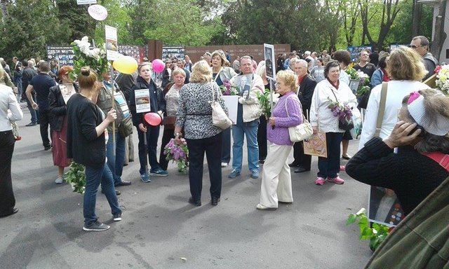 9 мая в Одессе. Фото: Ю. Те