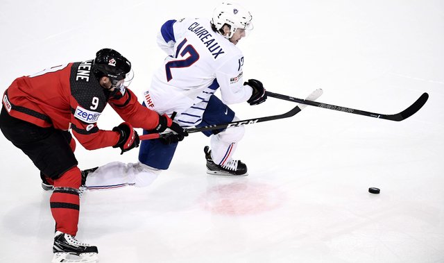 Канада – Франция – 3:2. Фото AFP