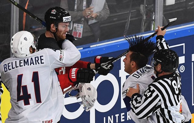Канада – Франция – 3:2. Фото AFP
