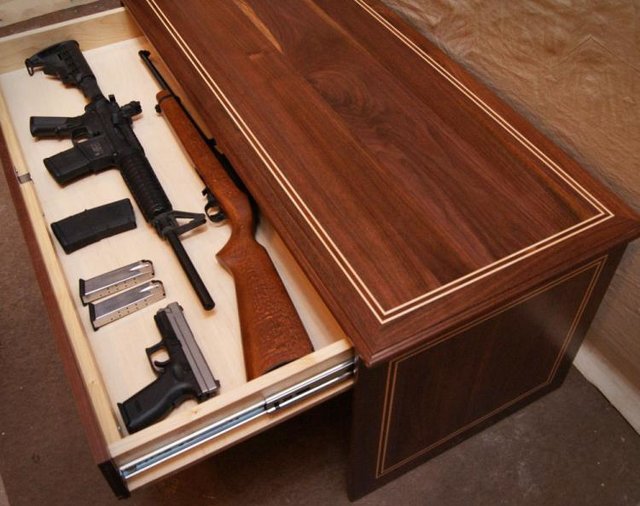 Мебель для того, чтобы прятать оружие