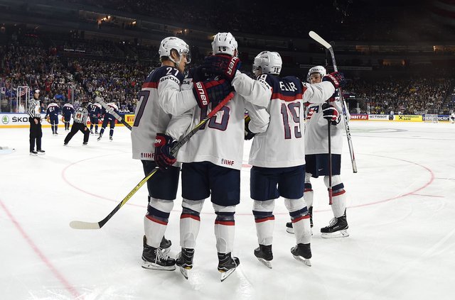 США – Словакия – 6:1. Фото AFP