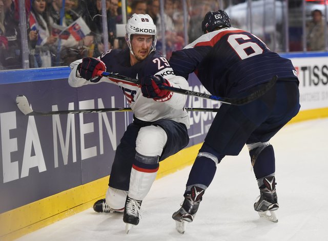 США – Словакия – 6:1. Фото AFP
