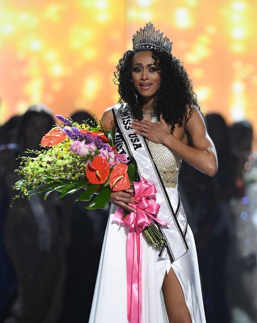 Победительница конкурса красоты "Мисс США". Фото: AFP
