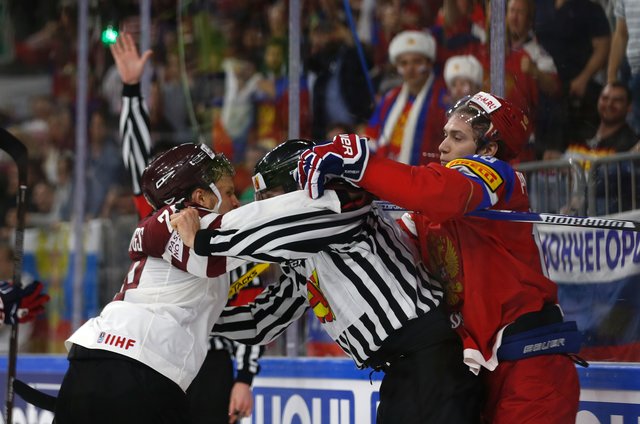 Россия – Латвия – 5:0. Фото AFP