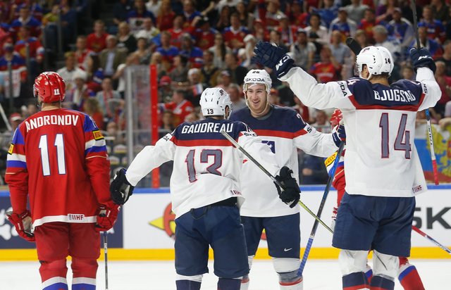 США – Россия – 5:3. Фото AFP