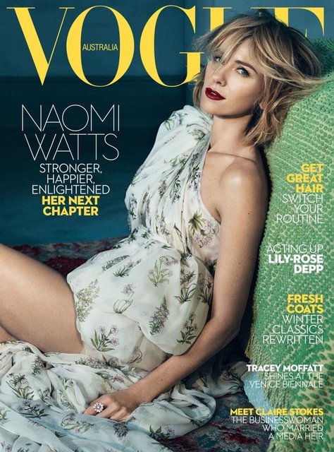Наоми Уоттс для Vogue Australia