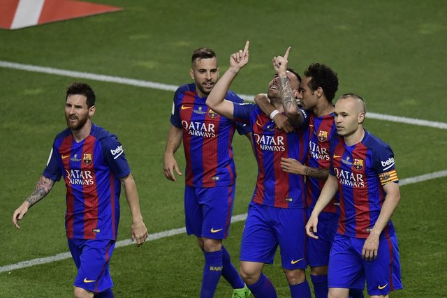 <p>"Барселона" – "Алавес" – 3:1. Фото AFP</p>