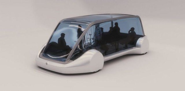 Илон Маск презентовал беспилотный электрический автобус