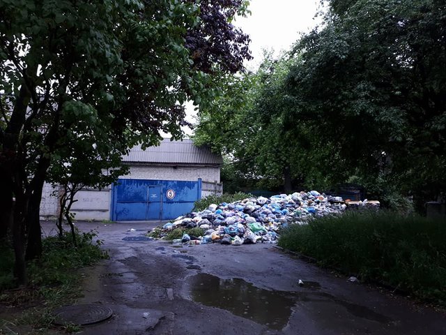 <p>Львів продовжує потопати в смітті. Фото: соцмережі</p>