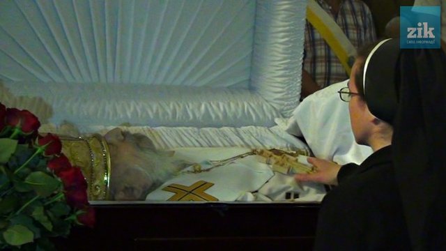 <p>У Львові в церкві св.Юра попрощалися з Любомиром Гузаром, фото zik.ua</p>