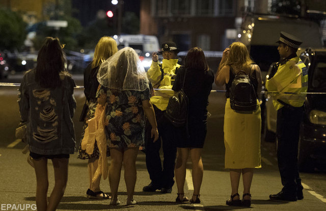 В центре Лондона произошло террористическое нападение на мирных жителей. Фото: EPA/UPG