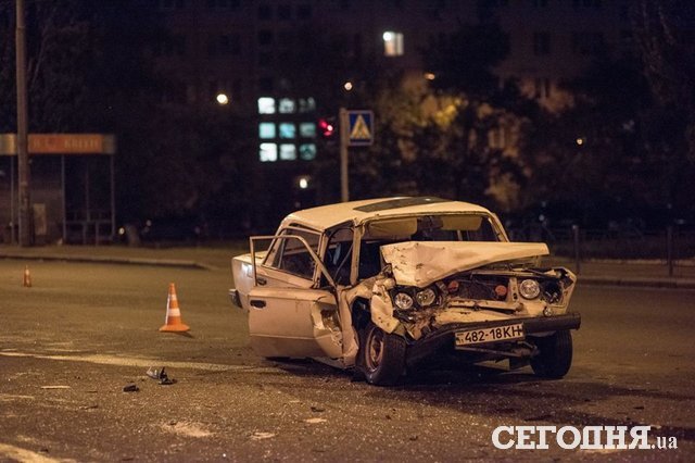 <p>В аварію потрапили три машини. Фото: Andrey K.</p>