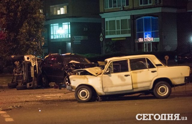 В аварию попали три машины. Фото: Andrey K.