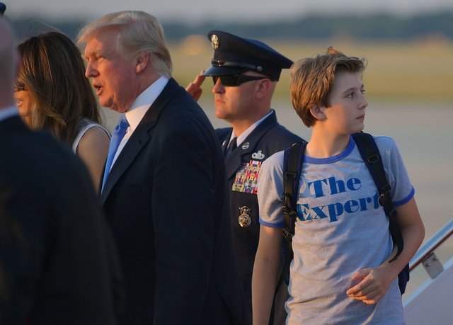 <p>Родина Трампів. Фото: AFP</p>