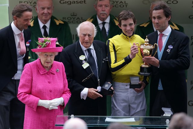 Королева Британии на скачках в Аскоте. Фото: AFP