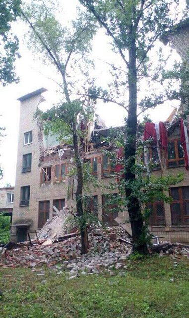 <p>В окупованому Донецьку прогримів вибух, фото Twitter</p>