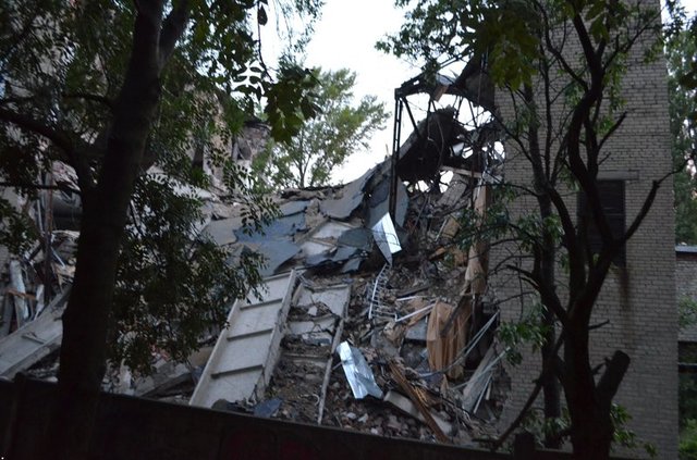 <p>В окупованому Донецьку прогримів вибух, фото Twitter</p>